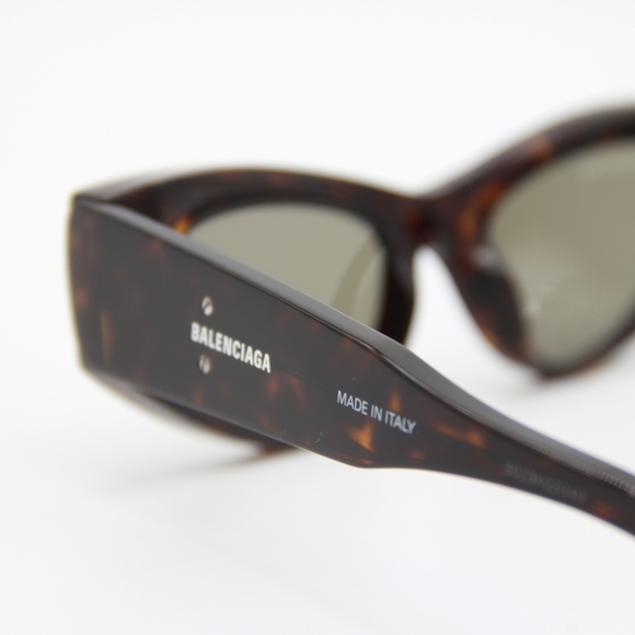 NEW BALENCIAGA SUNGLASSES BB0243S 002 CAT EYE WOMEN EYEWEAR - Picture 10 of 11